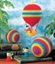 Rainbow Playballs and Hot Air Balloon