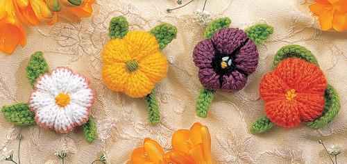 Flower Brooches