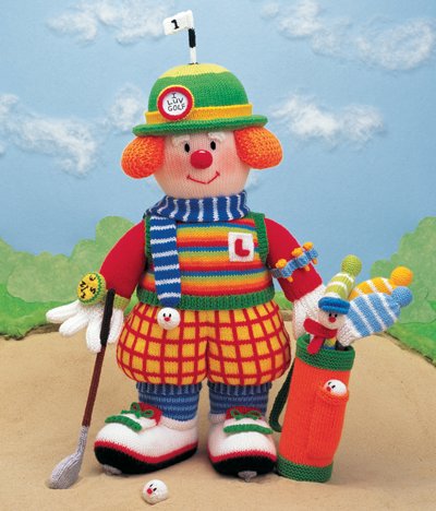 Golfing Clown