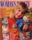 Sam on the front cover of Woman's Weekly, March 1985