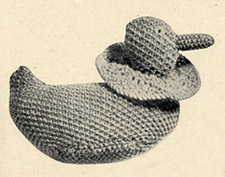 Koster and Murray knitted duck