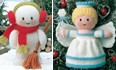 Snowman and Christmas Tree Fairy