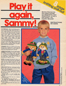 Sam sweater in Woman's Weekly 1989