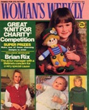 Cuddly clown on the front cover of Woman's Weekly, March 1982